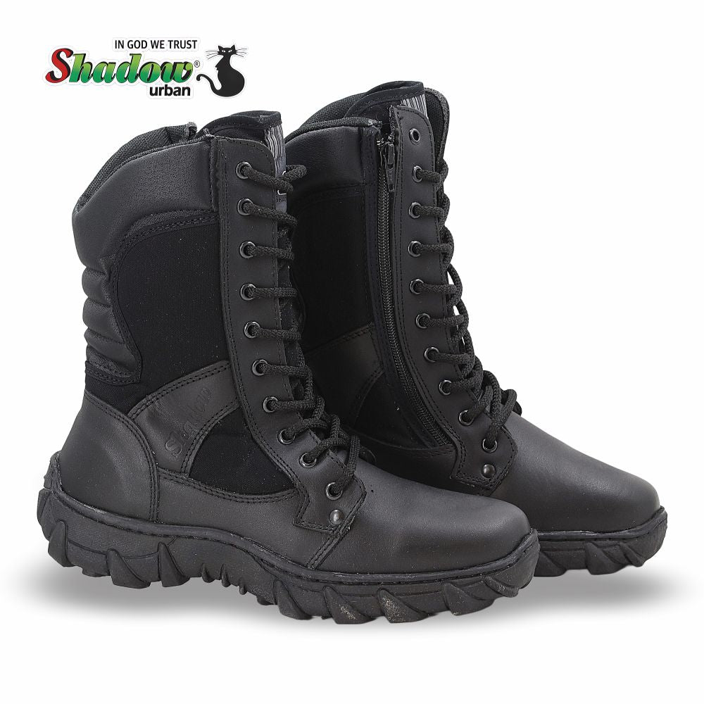 BOTA TACTICA ESTILO 4083 COLOR NEGRO