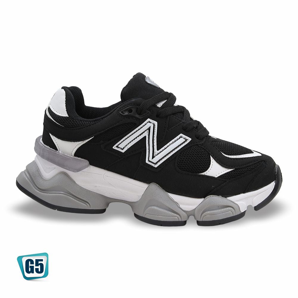 CALZADO DEPORTIVO REPLICA NEW BALNCE 9060H COLOR NEGRO BLANCO