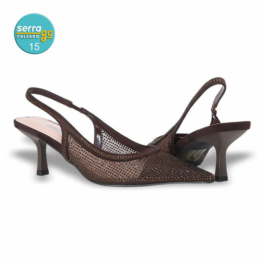 Marca IMPORMODA, Estilo LL-43, Color CAFE, Corrida 23 - 26.5