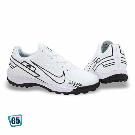 TENIS DE FUTBOL RÁPIDO RÉPLICA NIK ZOOM VAPOR 2414-3H COLOR BLANCO NEGRO