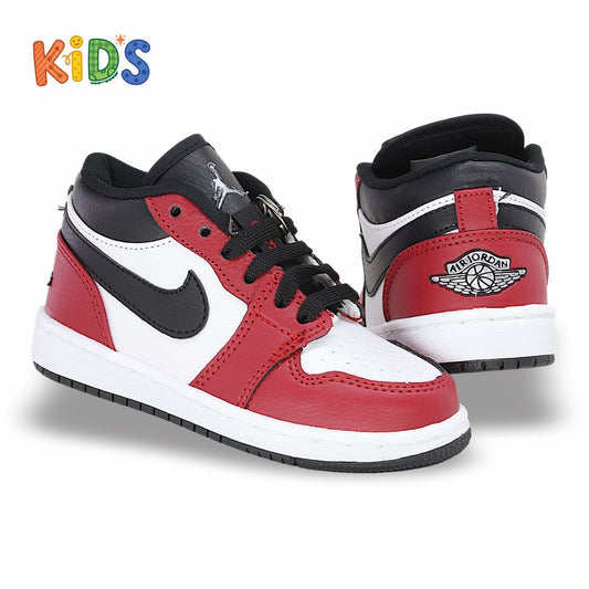 Calzado Urbano L20-1, Estilo JOR-BR, Color NEGRO BLANCO ROJO, Corrida 12 - 21.5