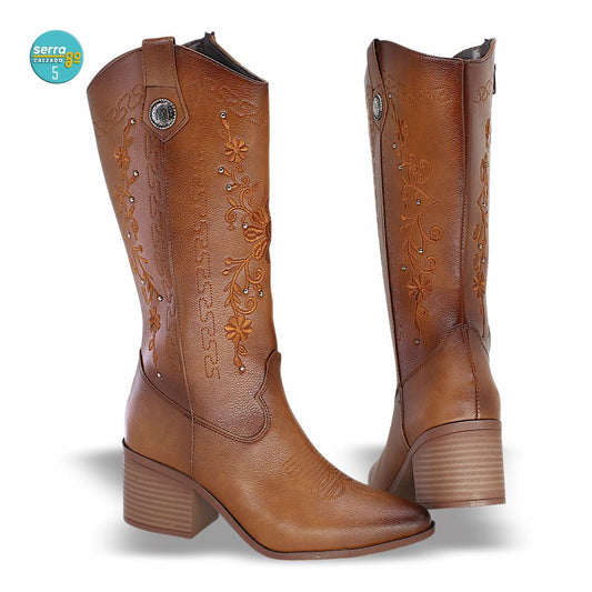 Marca MAXIM, Estilo 6036, Color COGÑAC, Corrida 23 - 26.5.