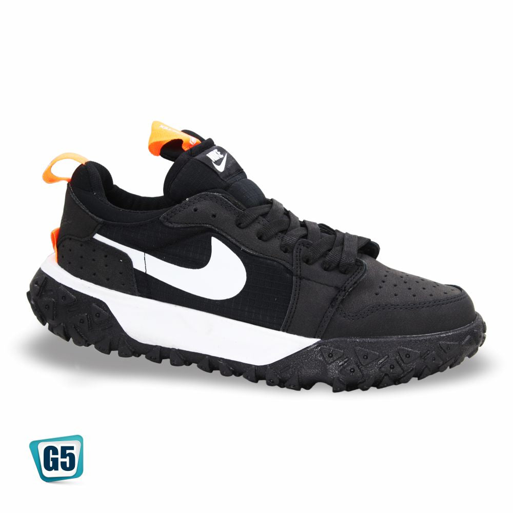 TENIS DEPORTIVO URBANO NIK REPLICA MOD. ELEMENT COLOR NEGRO BLANCO