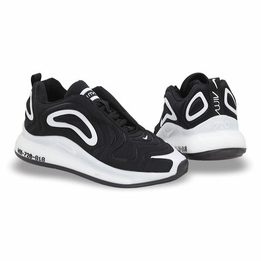 TENIS DEPORTIVO NIK REPLICA AIR BLACK MOD. 720 L20 COLOR NEGRO BLANCO