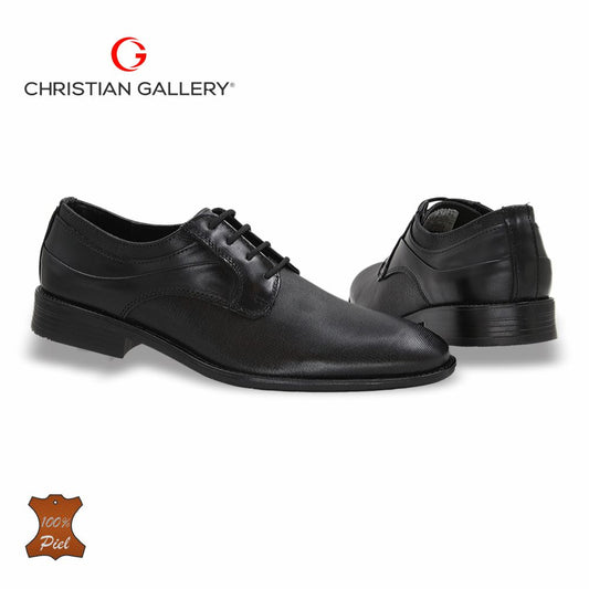 ZAPATO FORMAL DE PIEL MOD. 3024-1 COLOR NEGRO