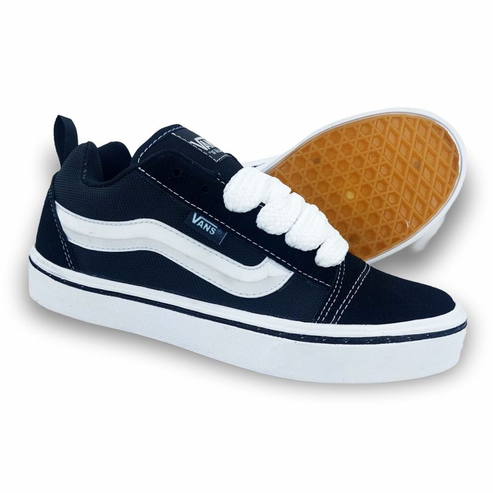 CALZADO URBANO V-023 NEGRO BLANCO