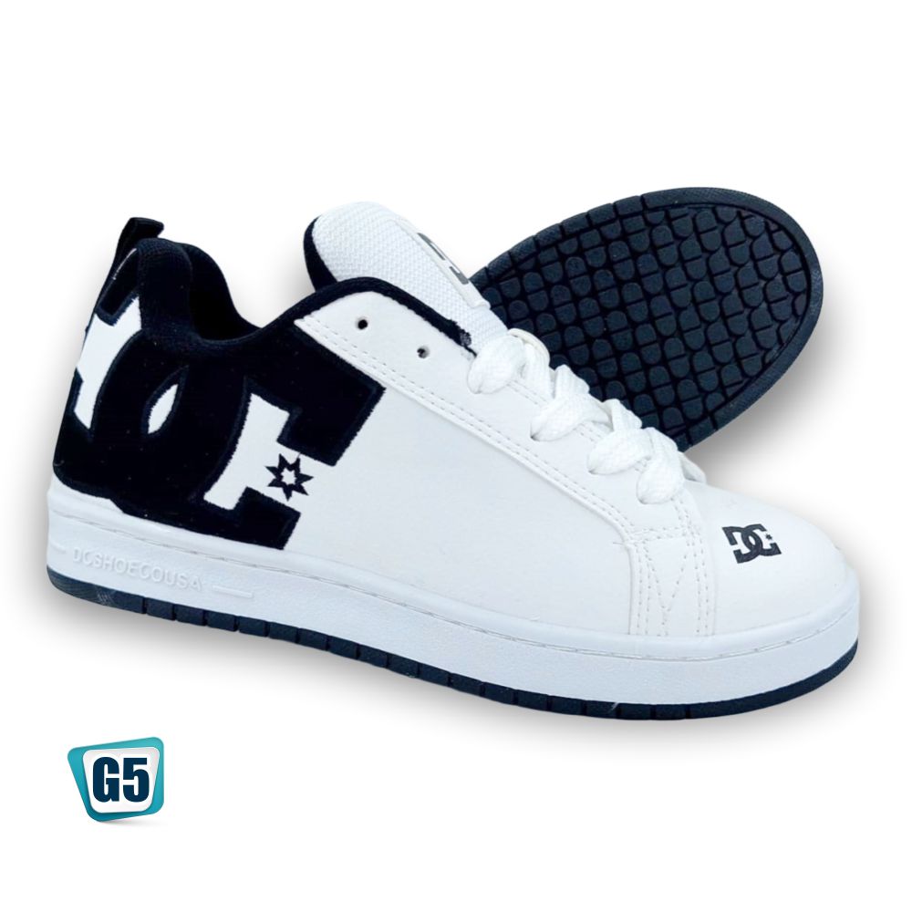 CALZADO URBANO DCMA BLANCO NEGRO