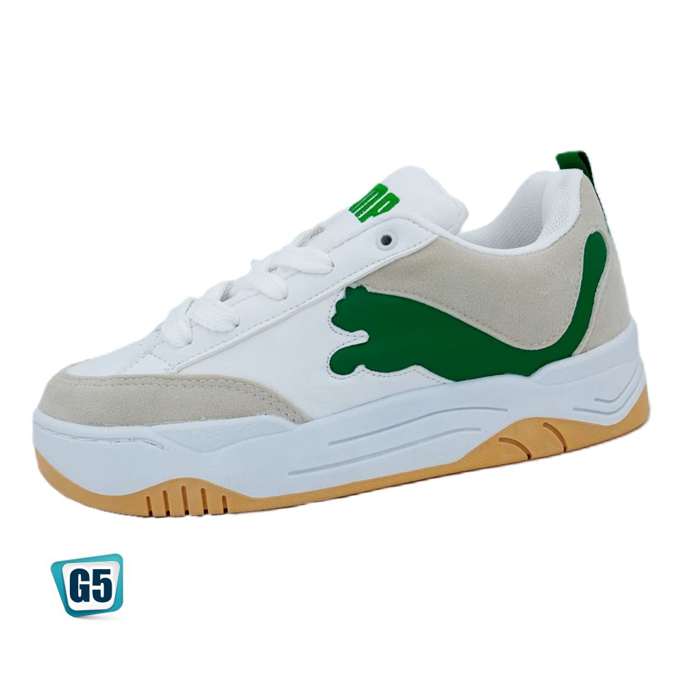 CALZADO URBANO PARKMA BLANCO LATE VERDE