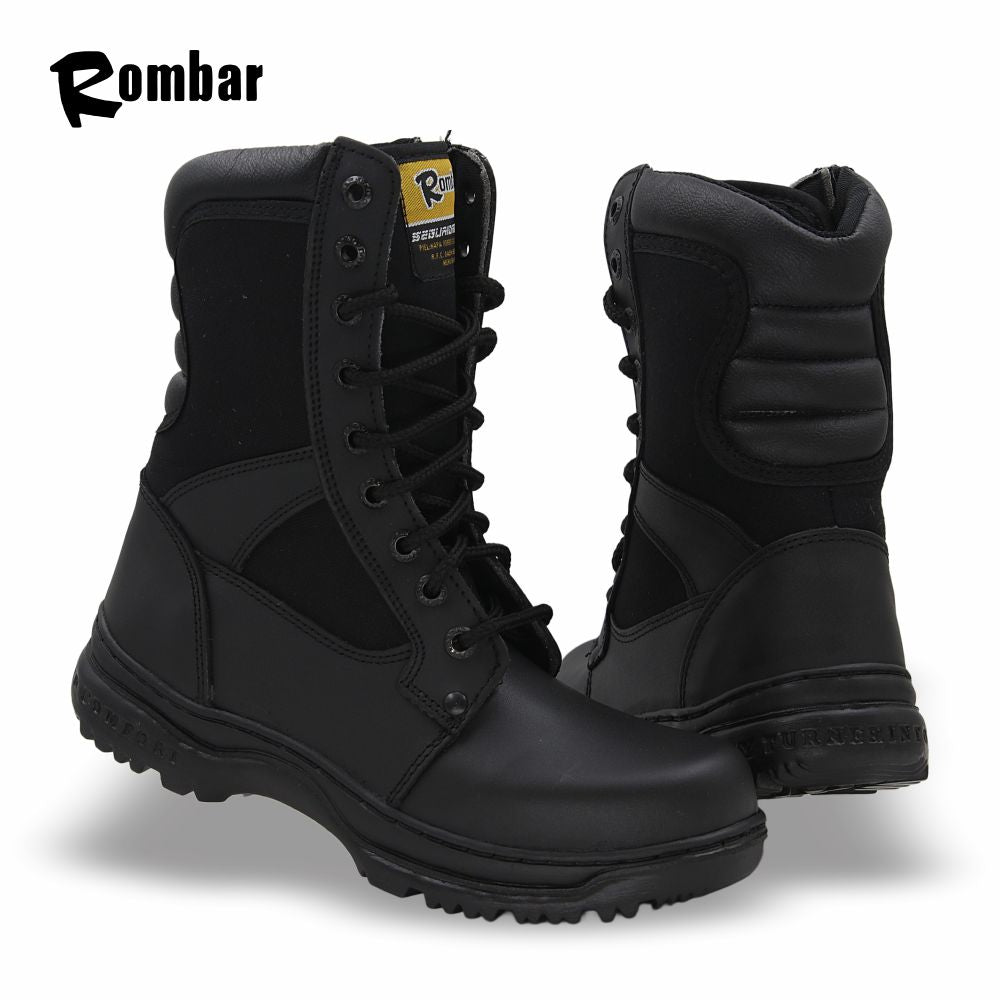 BOTA TACTICA ESTILO 4052 COLOR NEGRO