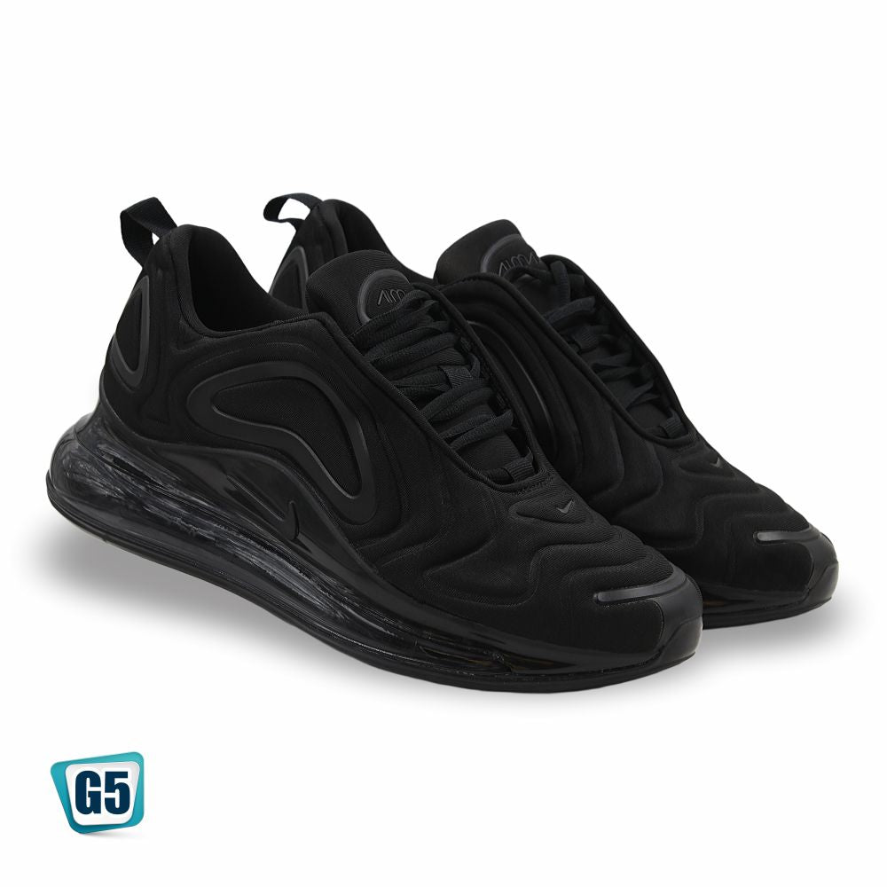 TENIS DEPORTIVO NIK REPLICA AIR BLACK MOD. 720 COLOR NEGRO TOTAL