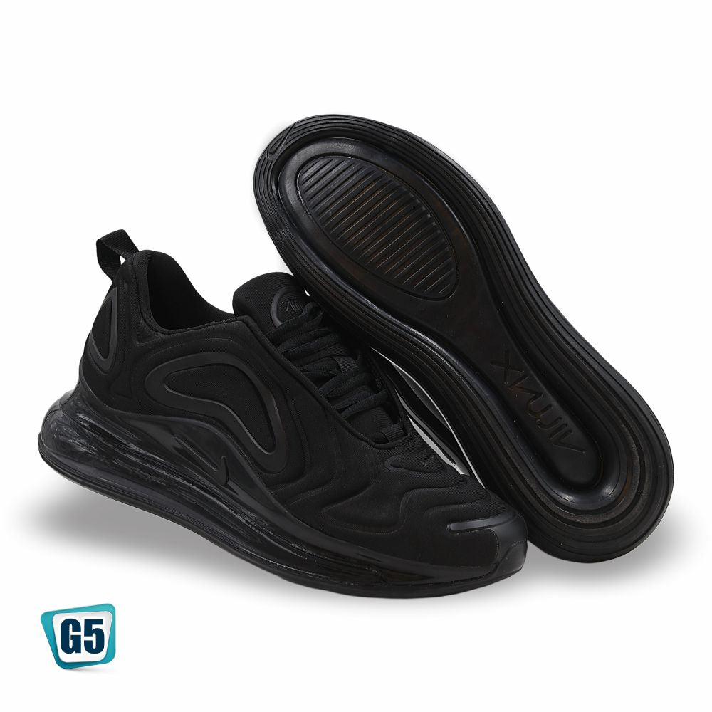 TENIS DEPORTIVO NIK REPLICA AIR BLACK MOD. 720 COLOR NEGRO TOTAL