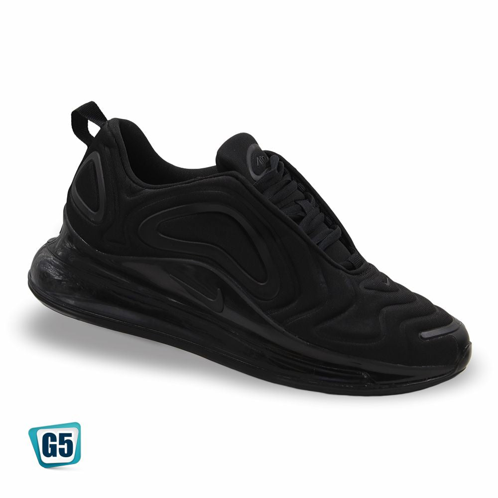 TENIS DEPORTIVO NIK REPLICA AIR BLACK MOD. 720 COLOR NEGRO TOTAL