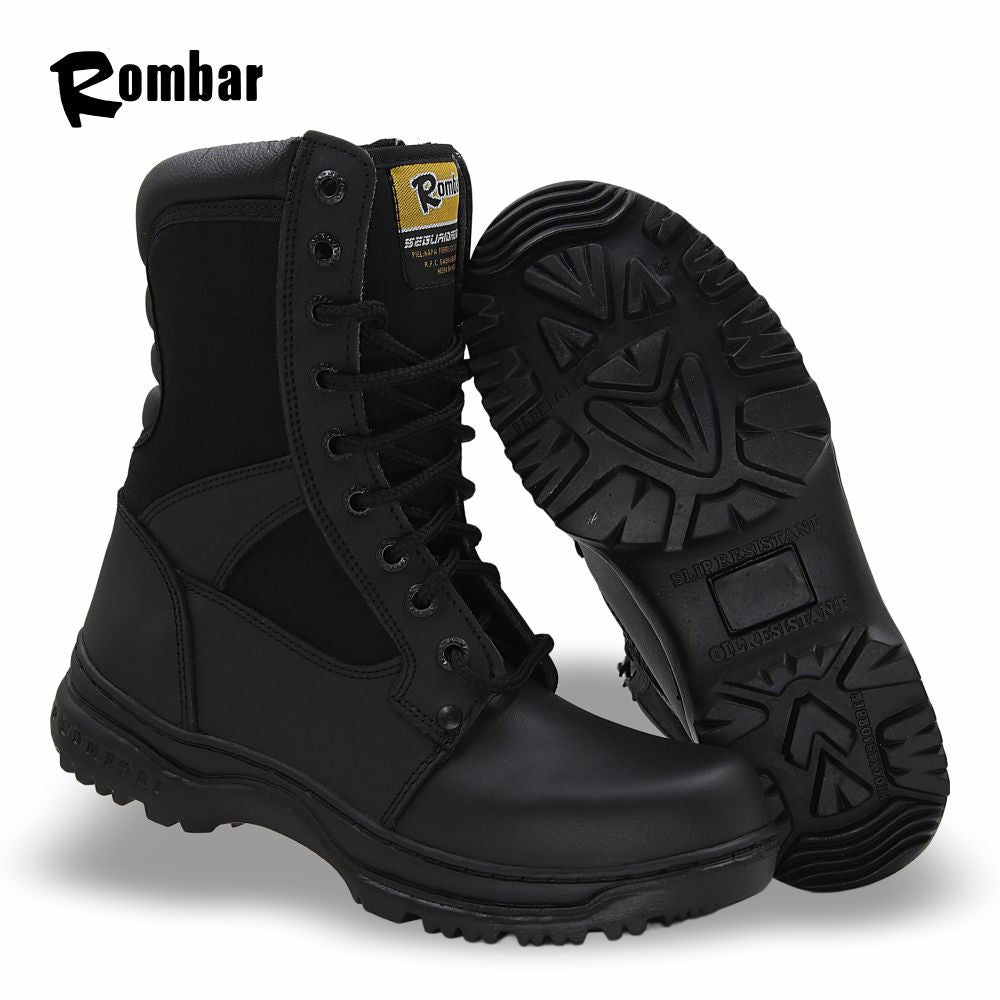 BOTA TACTICA ESTILO 4052 COLOR NEGRO