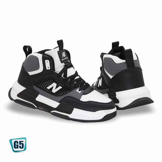 CALZADO URBANO MOD. 2327 REPLICA NEW BALANC COLOR NEGRO BLANCO