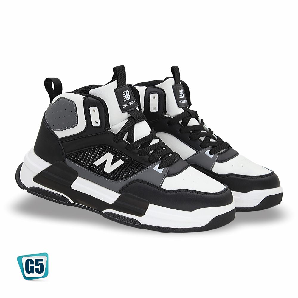 CALZADO URBANO MOD. 2327 REPLICA NEW BALANC COLOR NEGRO BLANCO