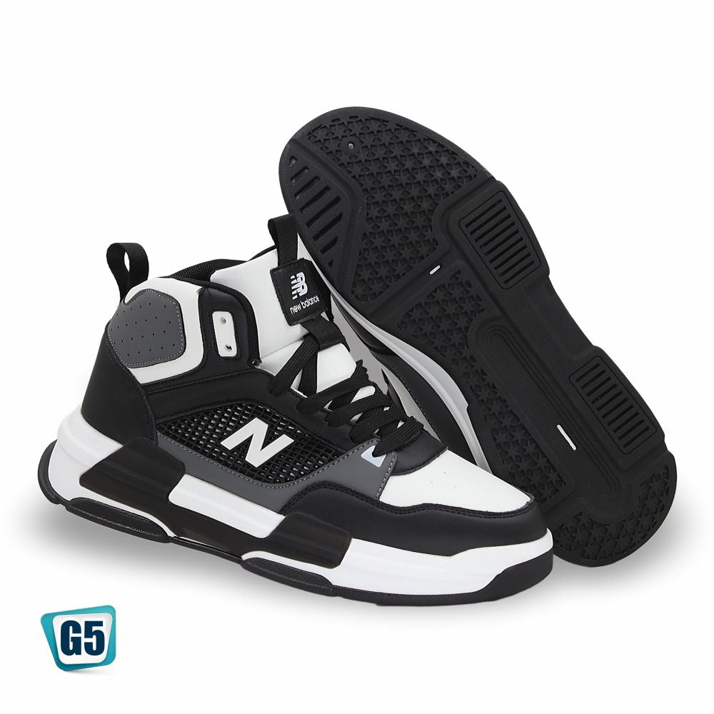CALZADO URBANO MOD. 2327 REPLICA NEW BALANC COLOR NEGRO BLANCO