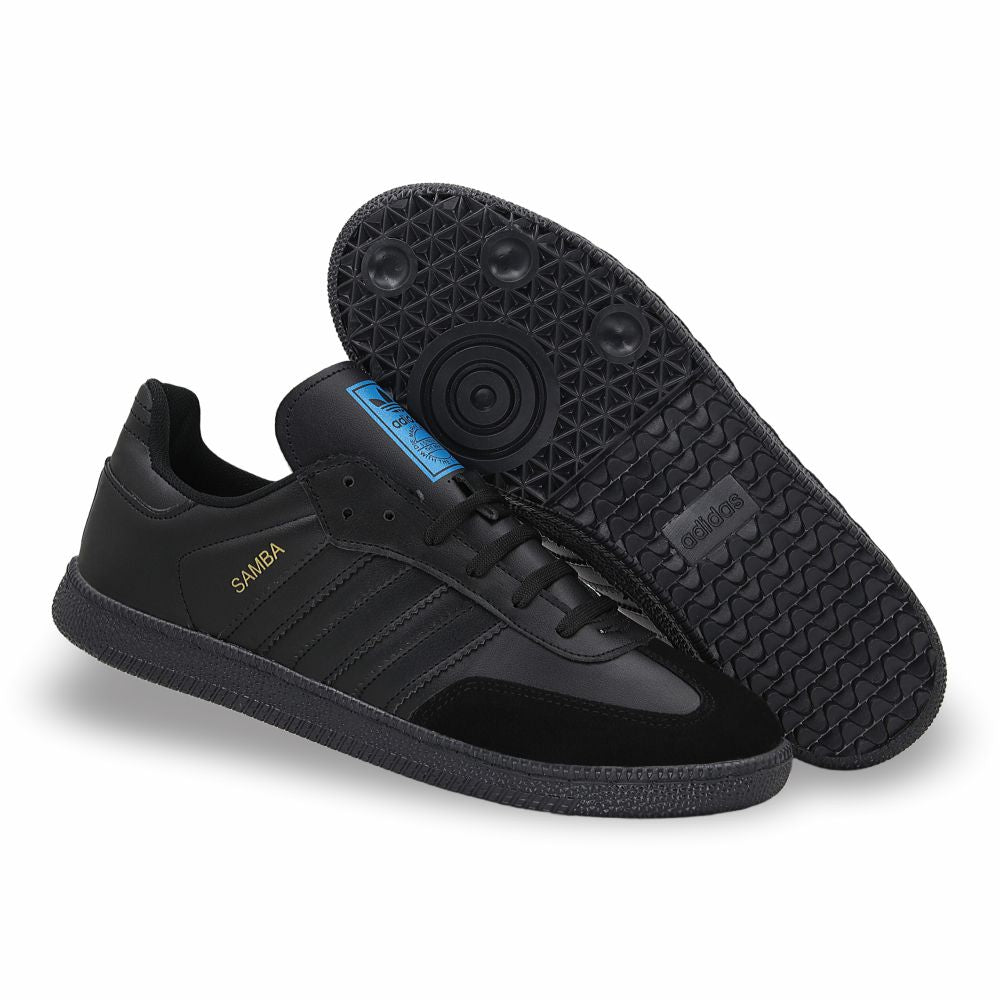 CALZADO URBANO MOD. SAMBAC L21 REPLICA ADID SAMBA COLOR NEGRO NEGRO