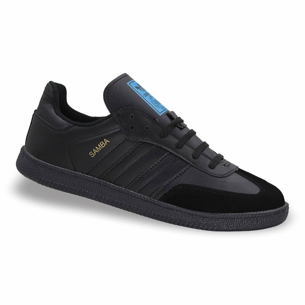 CALZADO URBANO MOD. SAMBAC L21 REPLICA ADID SAMBA COLOR NEGRO NEGRO