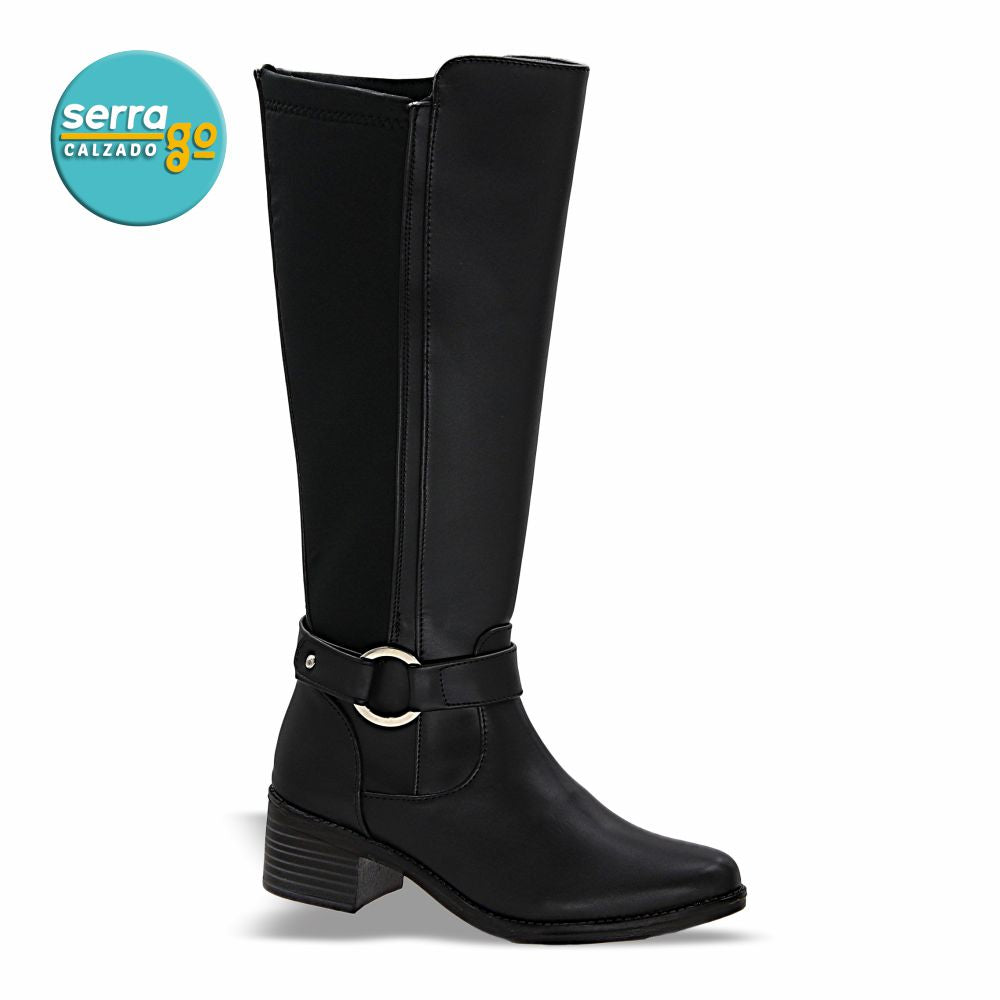 BOTA DAMA ESTILO 8092 COLOR NEGRO