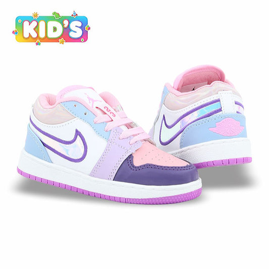 CALZADO URBANO REPLICA AIR JDAN JOR-BR COLOR ROSA MORADO LILA