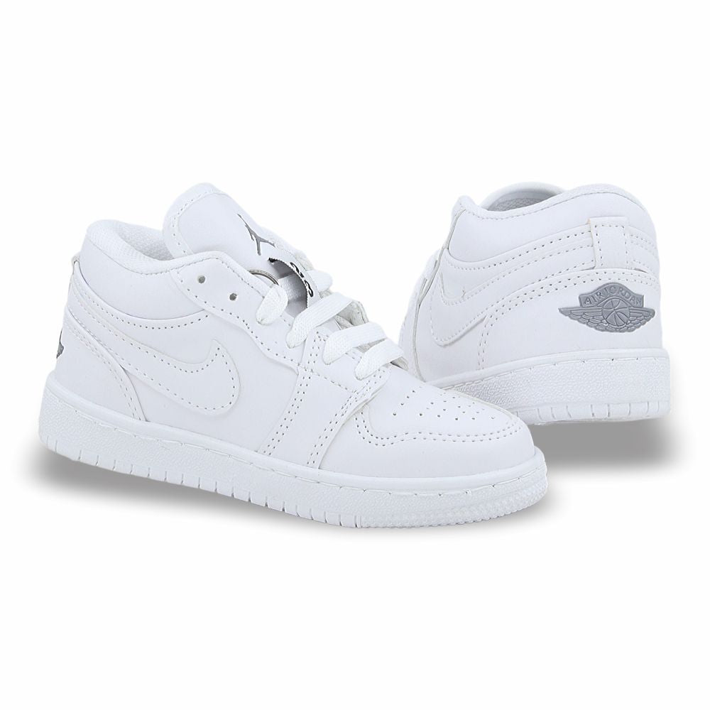 CALZADO URBANO REPLICA AIR JDAN COLOR BLANCO
