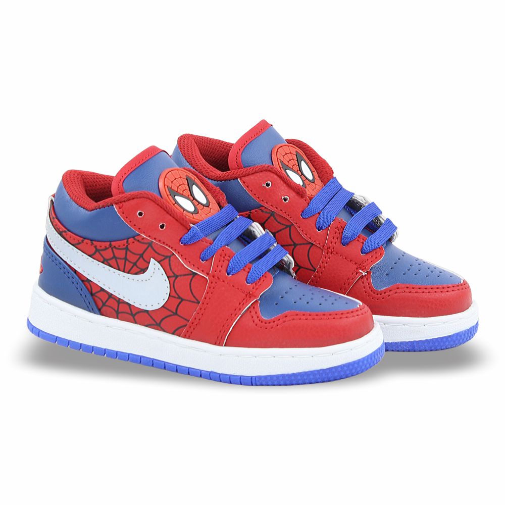 CALZADO URBANO REPLICA AIR JDAN COLOR SPIDER MAN