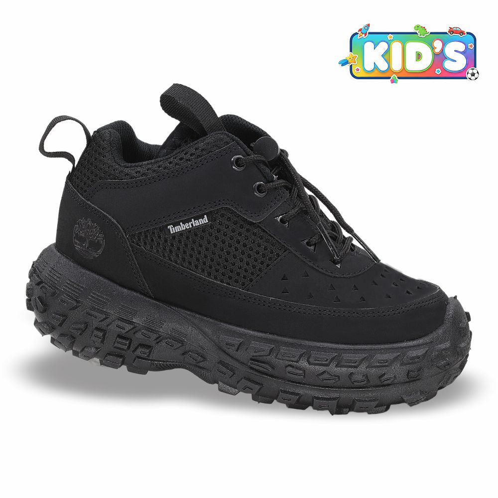 BOTA OUTDOOR KID´S TIMBERLAND EXPLORER MOD. BTIMB COLOR NEGRO NEGRO