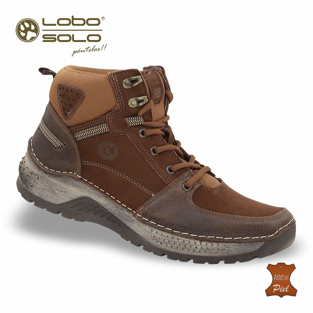 Bota Outdoor Explorer Estilo 8796 Color Topo