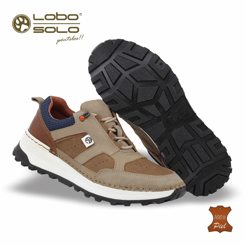 TENIS URBANO ESTILO 8005 COLOR TAUPE