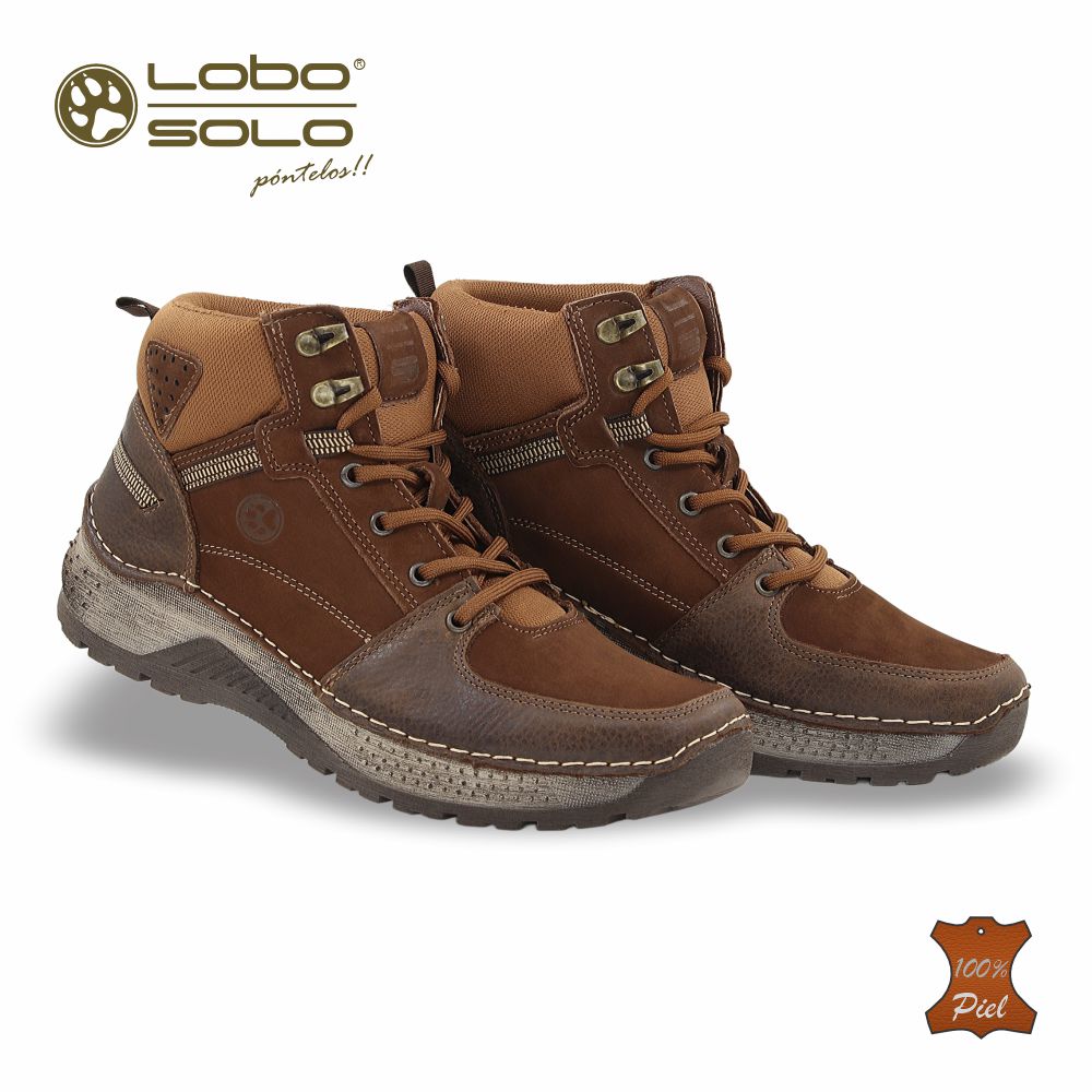 Bota Outdoor Explorer Estilo 8796 Color Topo