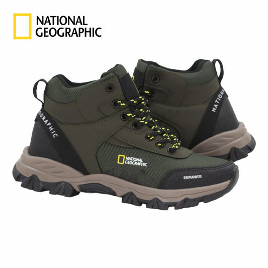 Bota Outdoor National Geographic Explorer Mod. 7956 – Verde Militar