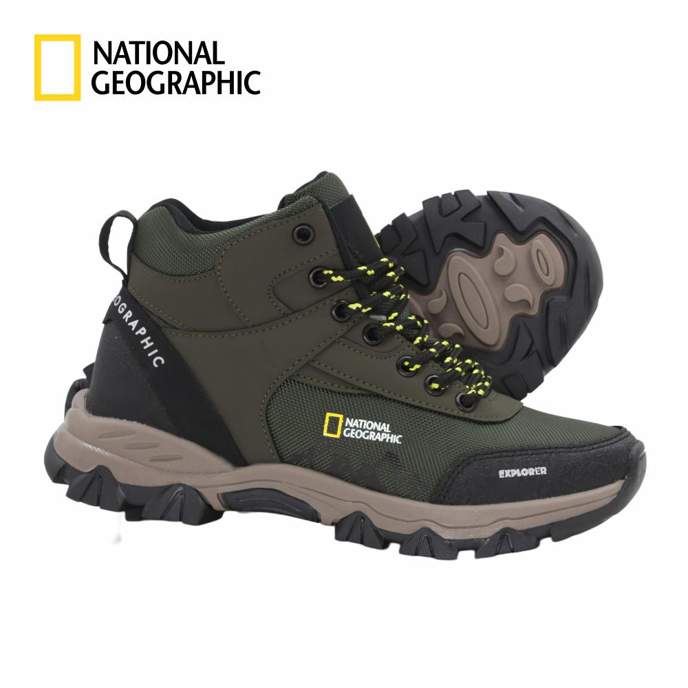 Bota Outdoor National Geographic Explorer Mod. 7956 – Verde Militar