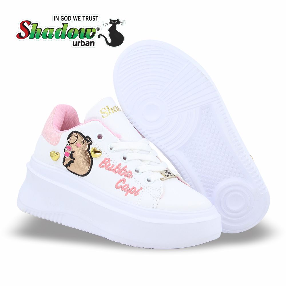 CALZADO URBANO ESTILO 500 COLOR BCO ROSA