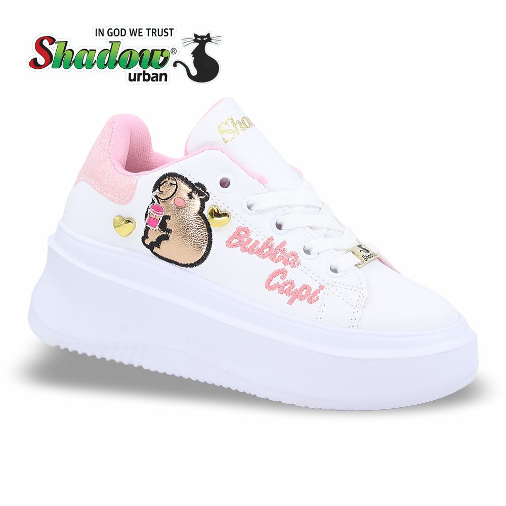 CALZADO URBANO ESTILO 500 COLOR BCO ROSA