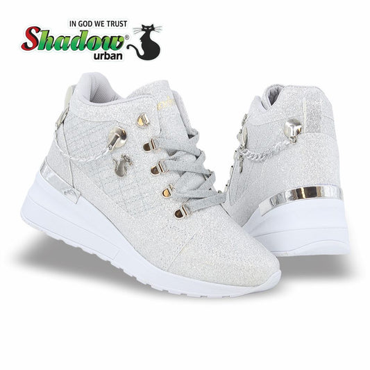 CALZADO URBANO ESTILO 2026 COLOR GLITER PTA