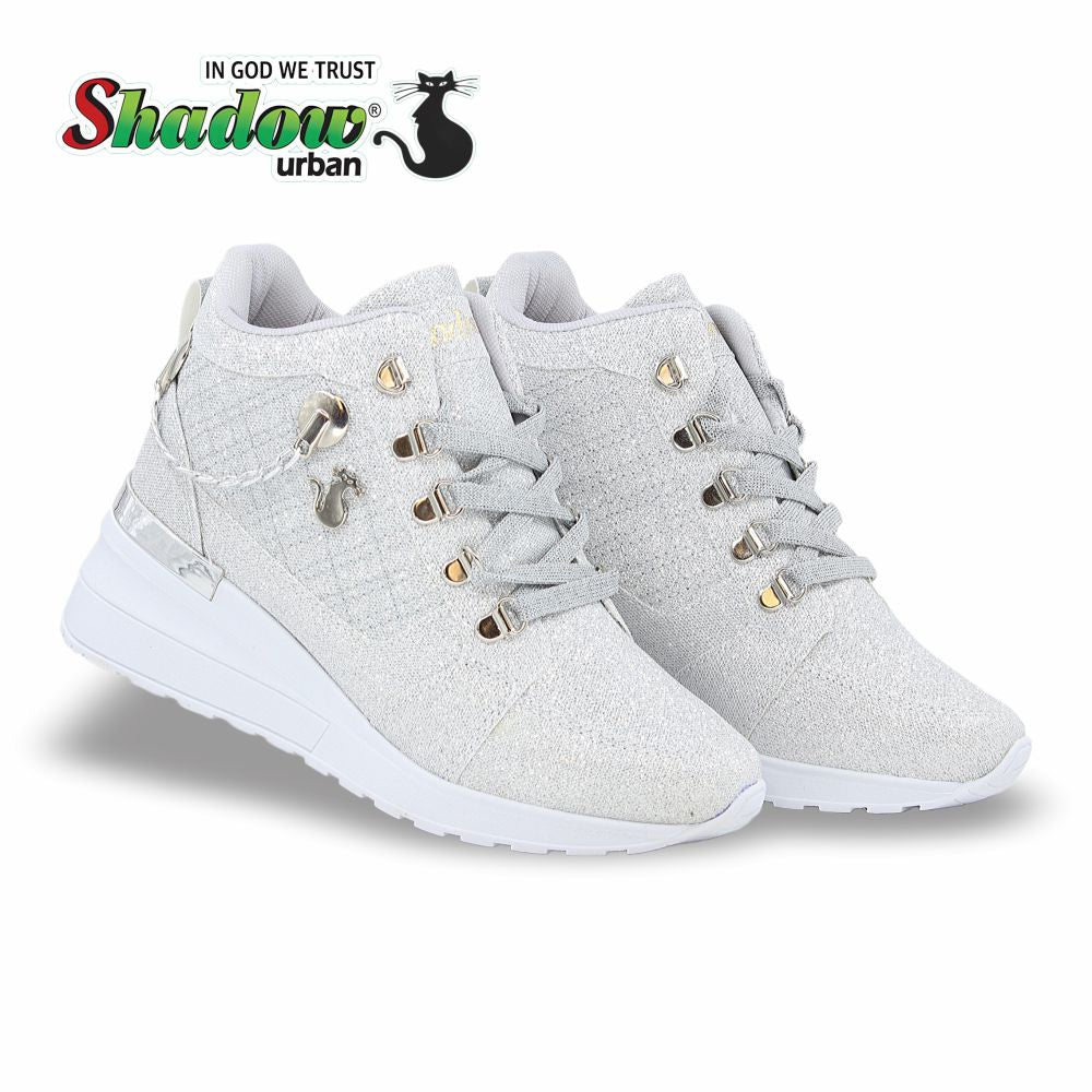 CALZADO URBANO ESTILO 2026 COLOR GLITER PTA