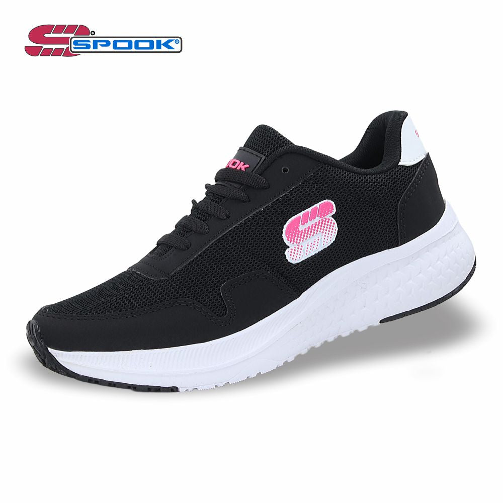 Tenis Deportivo Light mod. 1300 Color Negro Fiusha