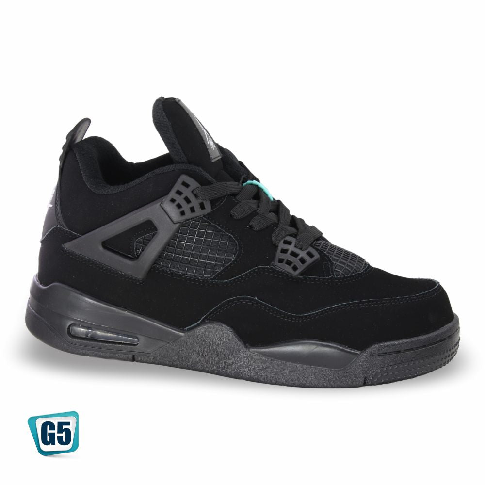 CALZADO BASQUETBOL G530, ESTILO R4YM, COLOR B.NGO NGO BCO, CORRIDA 25 - 28.5