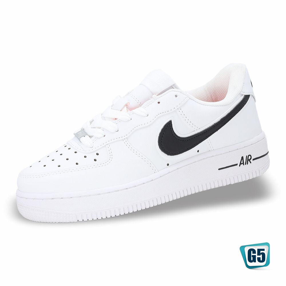 CALZADO URBANO MOD. AF1MA-6 COLOR BLANCO NEGRO FOOT