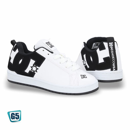 CALZADO URBANO DCMA BLANCO NEGRO