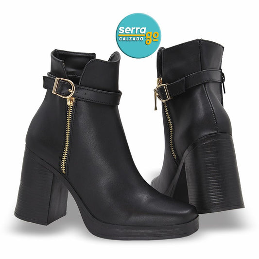 BOTA DAMA ESTILO 1201 COLOR NEGRO
