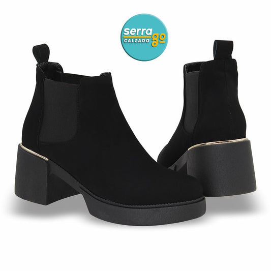 BOTA DAMA ESTILO 9074 COLOR BUCK NEGRO