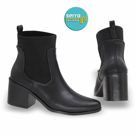BOTA DAMA ESTILO 3817 COLOR NEGRO