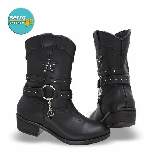 BOTA VAQUERA ESTILO 261089 COLOR NEGRO