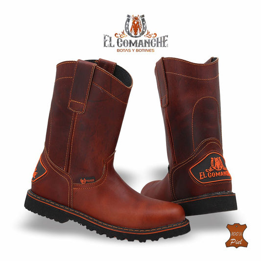 BOTA DE TRABAJO PARA CABALLERO MOD. 30 COLOR SHEDRON