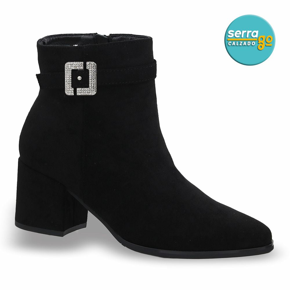BOTA DAMA ESTILO JO-21 COLOR BUCK NEGRO