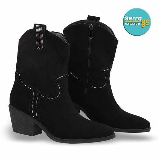 BOTA CAÑA MEDIA DAMA ESTILO 2084 COLOR NEGRO