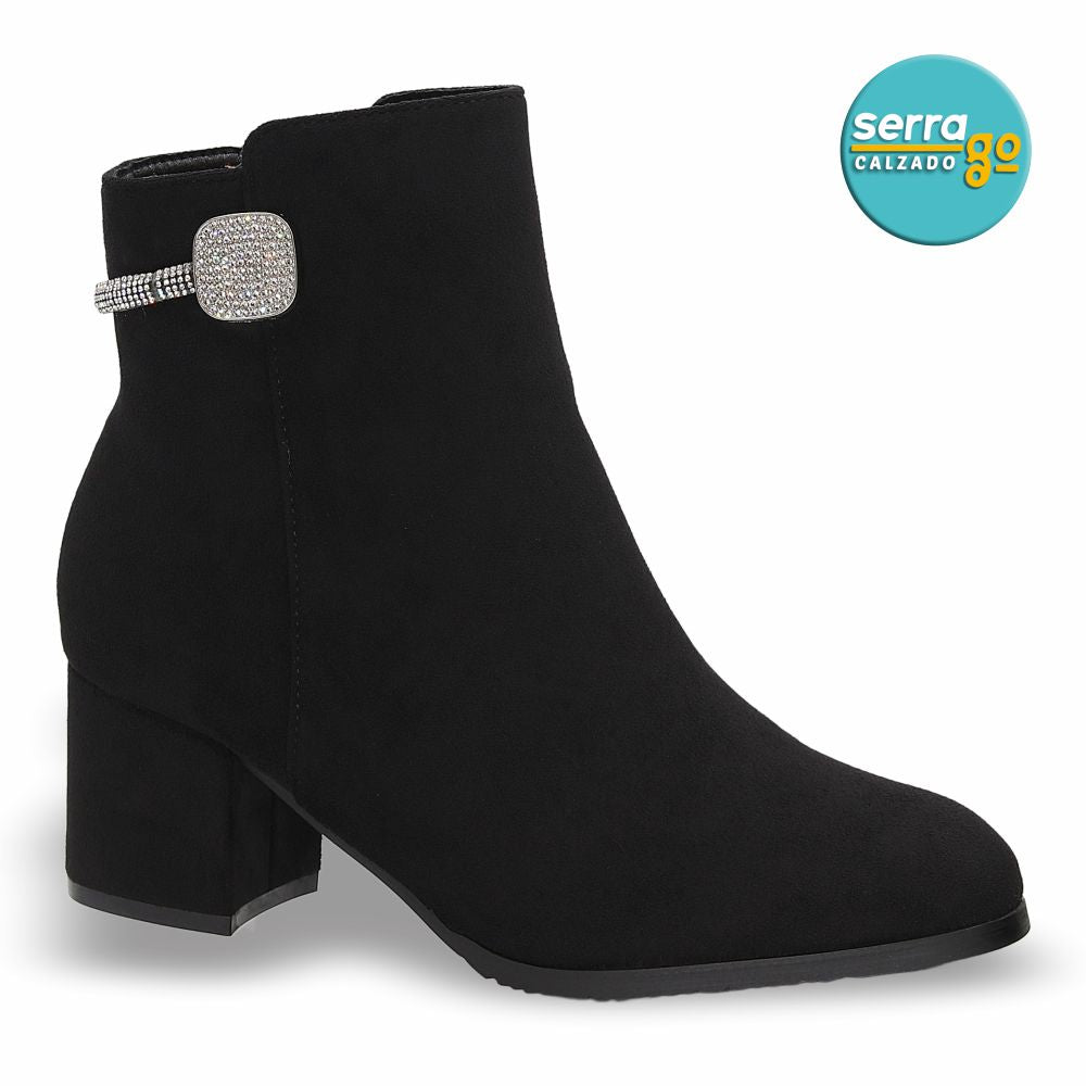 BOTA DAMA ESTILO JO-11 COLOR BUCK NEGRO