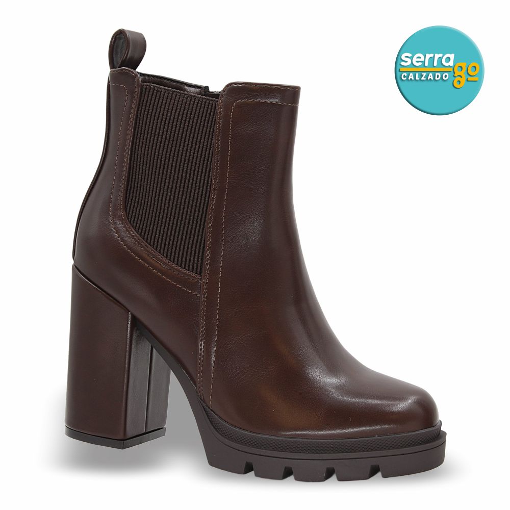 BOTA DAMA ESTILO JO-07 COLOR CAFÉ