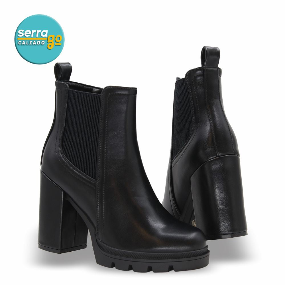 BOTA DAMA ESTILO JO-07 COLOR NEGRO